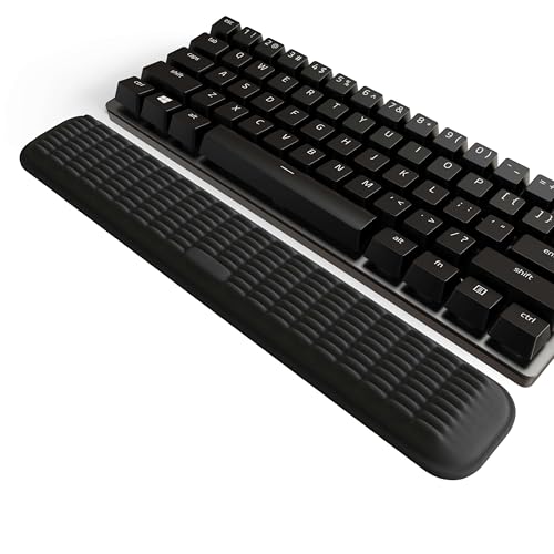 Black Memory Foam TKL Keyboard Wrist Rest I35274