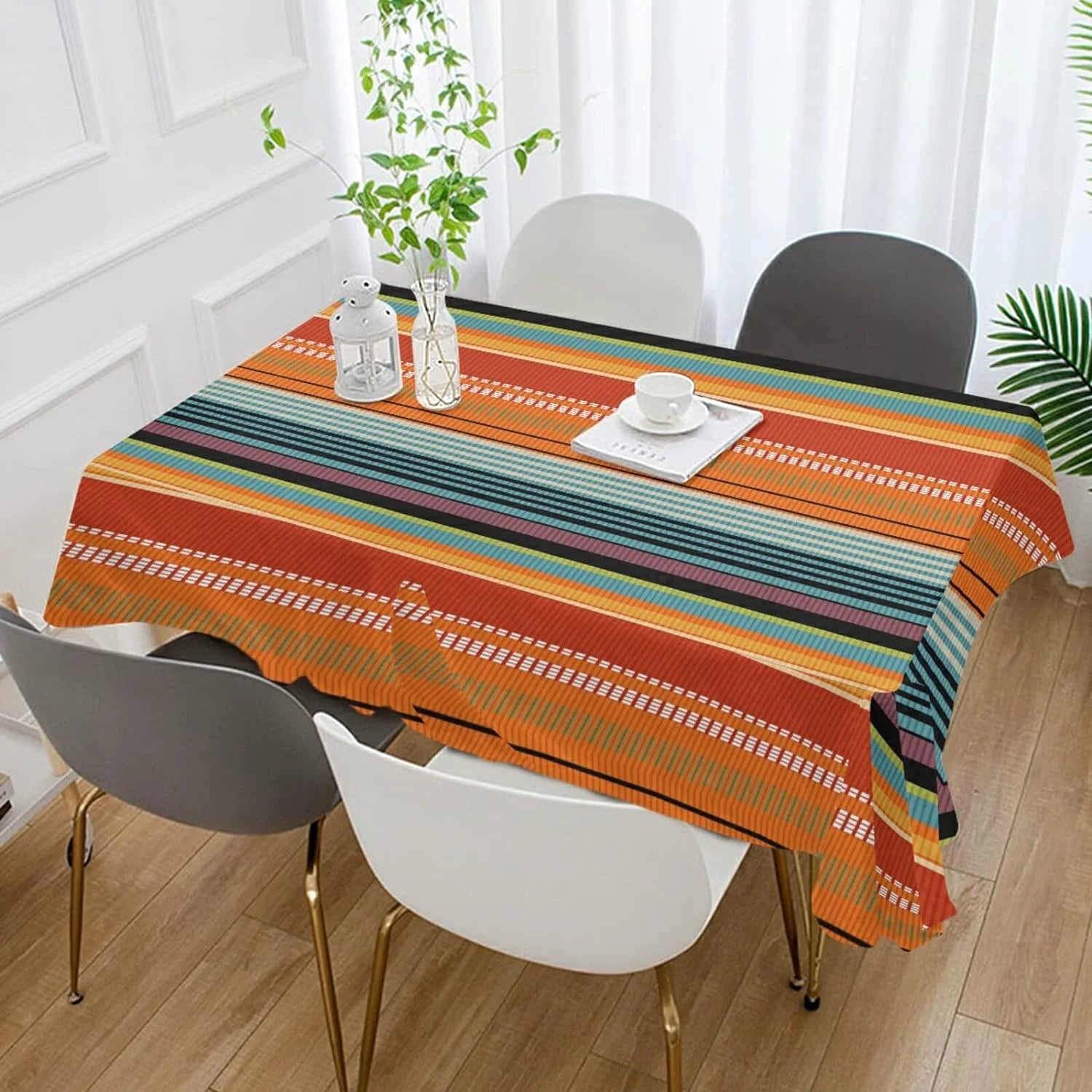 Large Square Mexican Tablecloth 54x54In X327