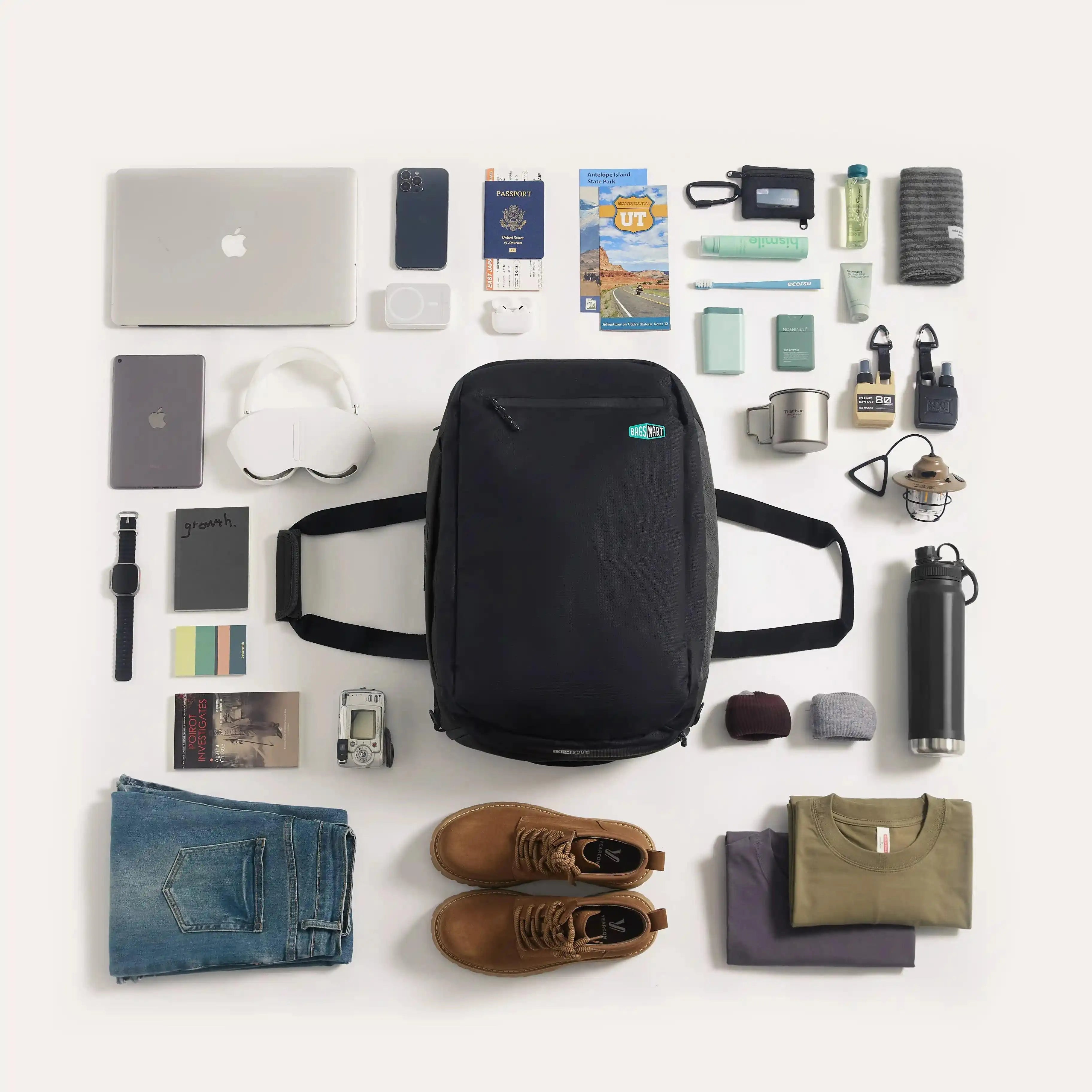 (FREE GIFT) Paz 43L Duffle Backpack