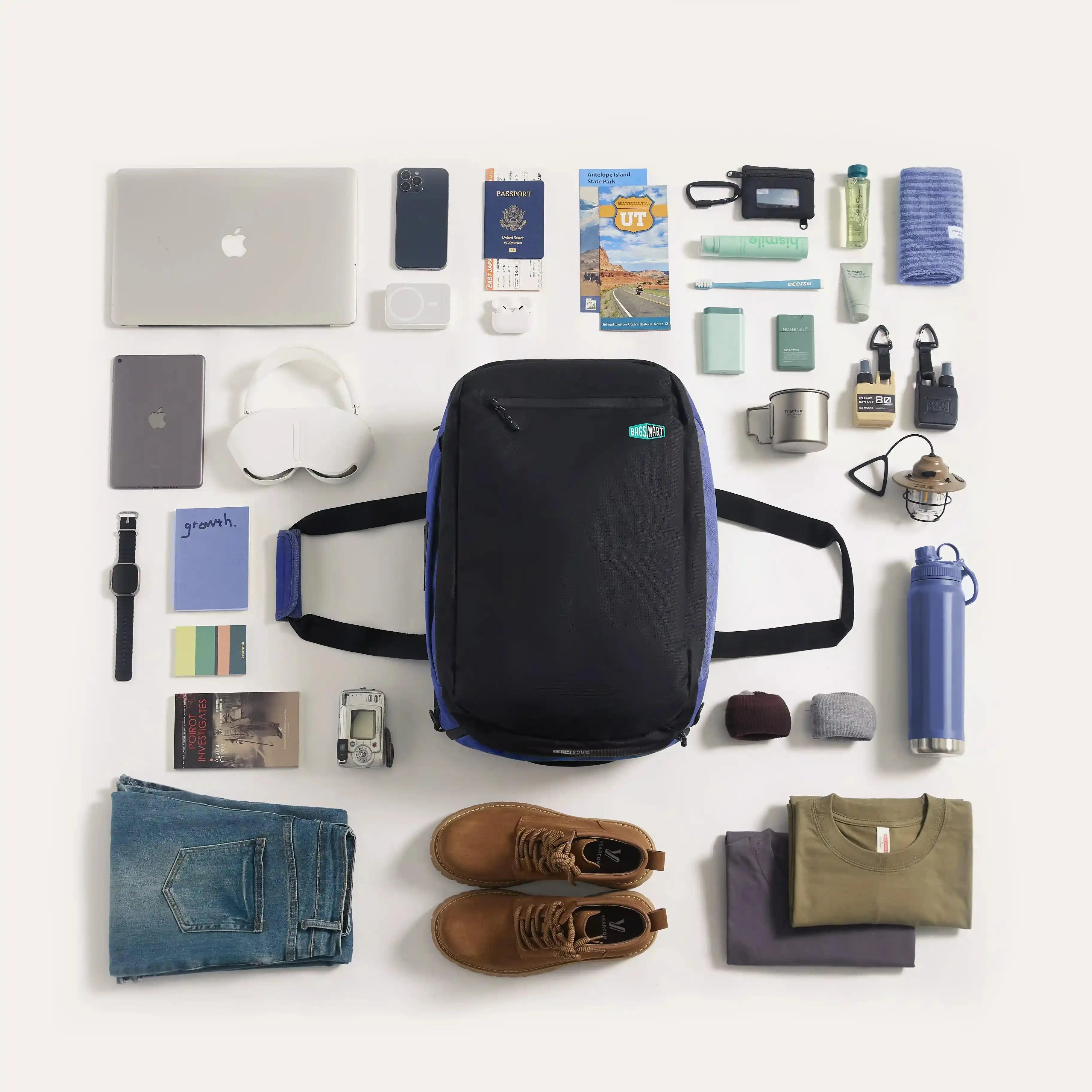 (FREE GIFT) Paz 43L Duffle Backpack