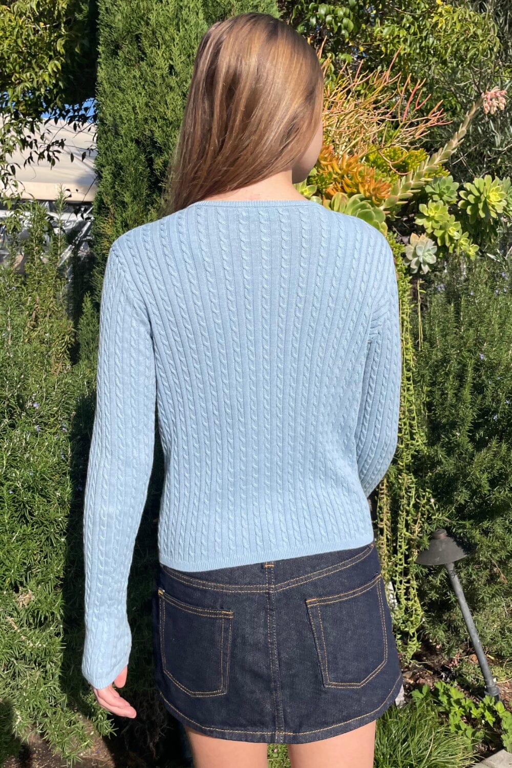 Zoe Cable Knit Cardigan