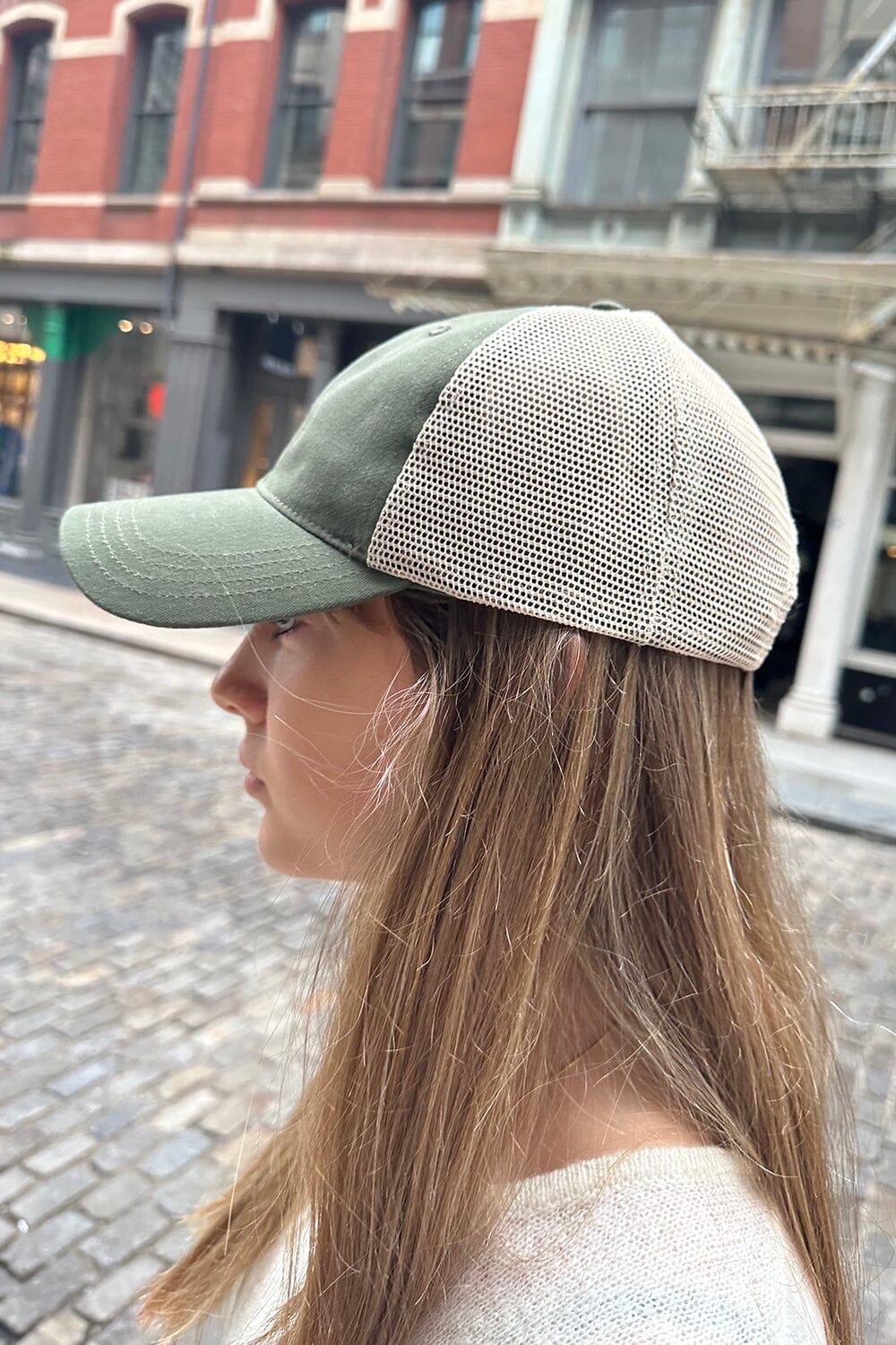 Katherine Mesh Cap