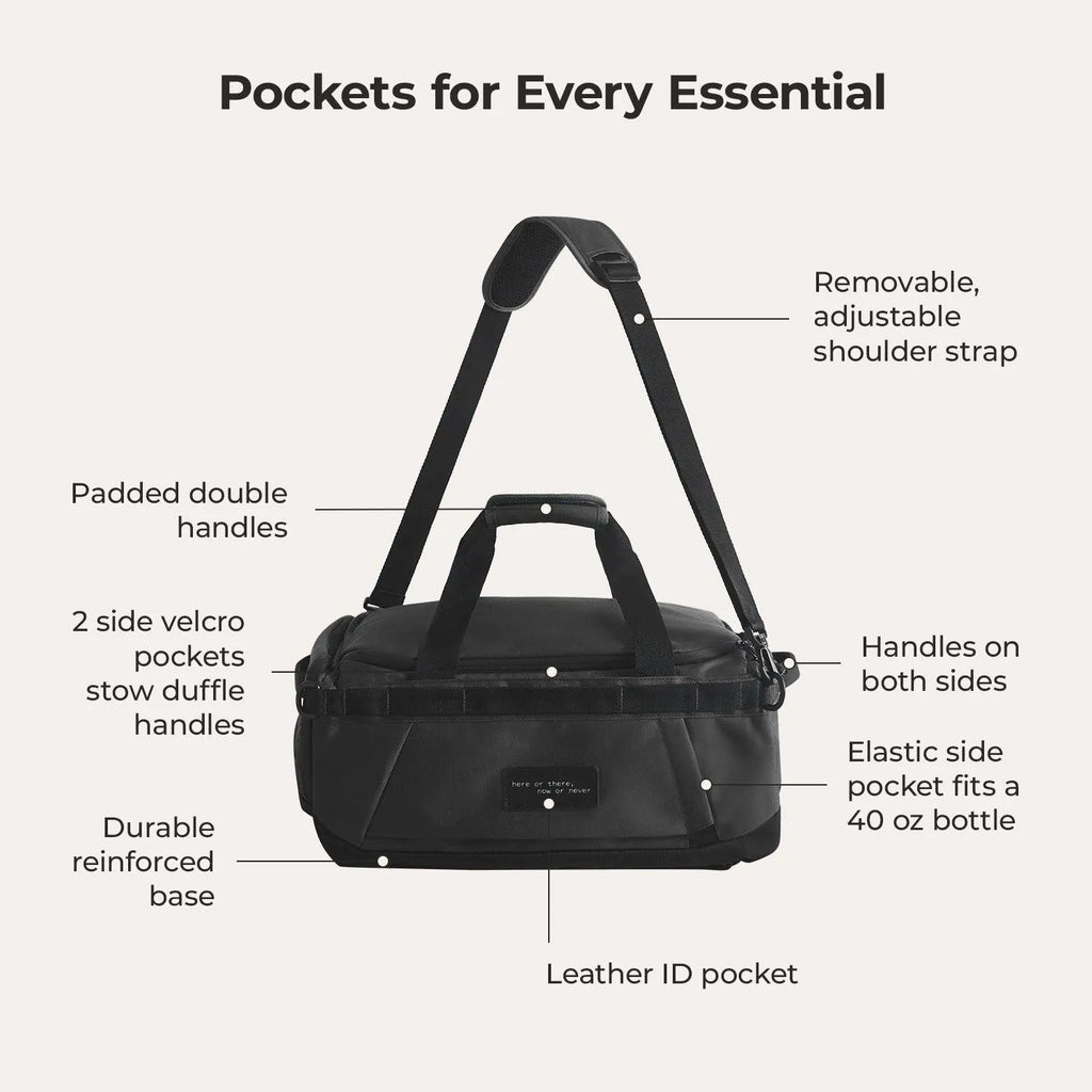 (FREE GIFT) Paz 43L Duffle Backpack