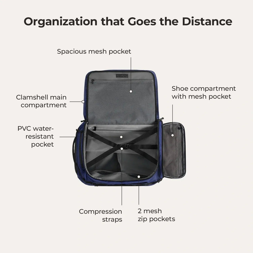 (FREE GIFT) Paz 43L Duffle Backpack