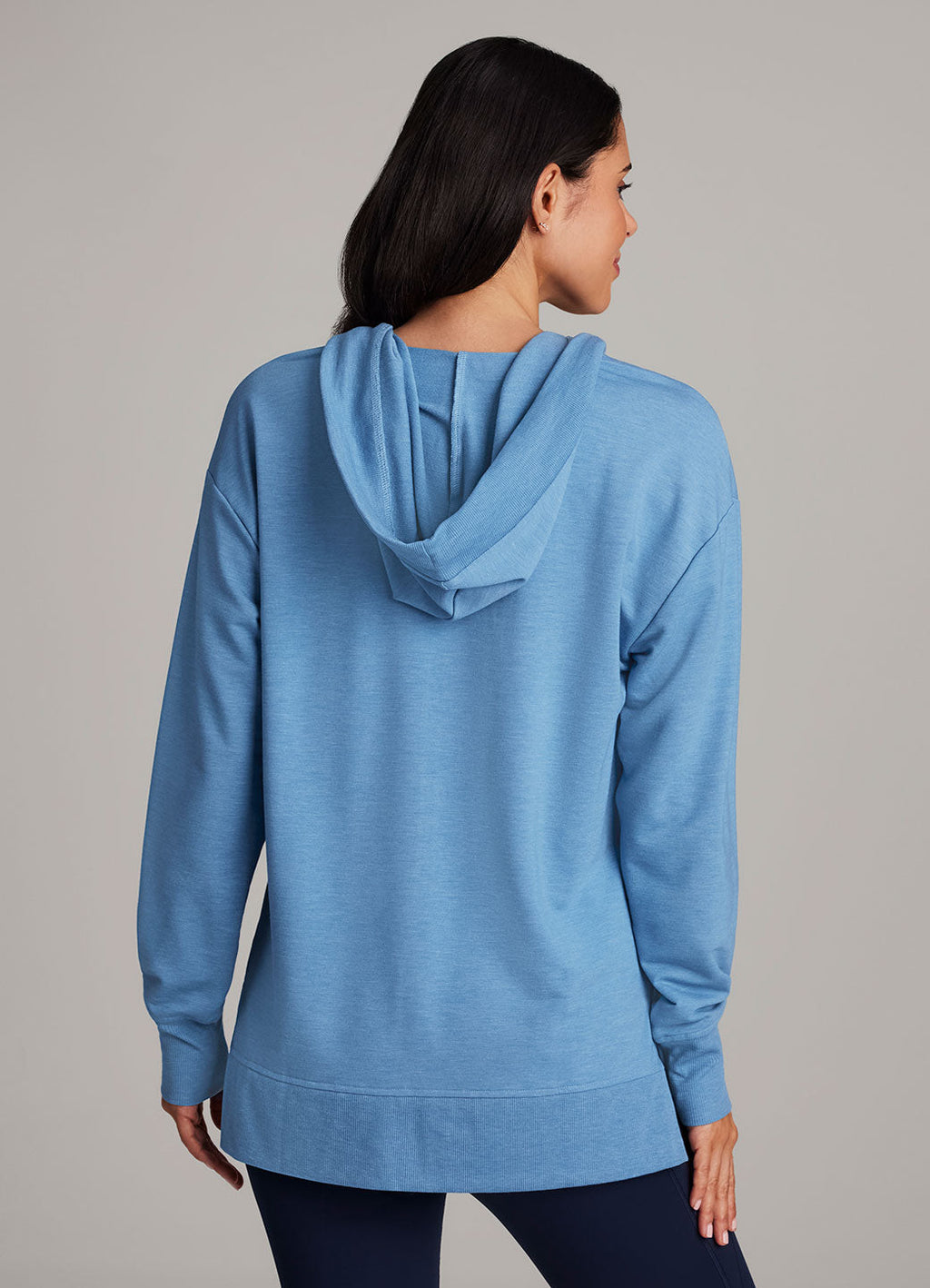 French Terry Hoodie Tunic