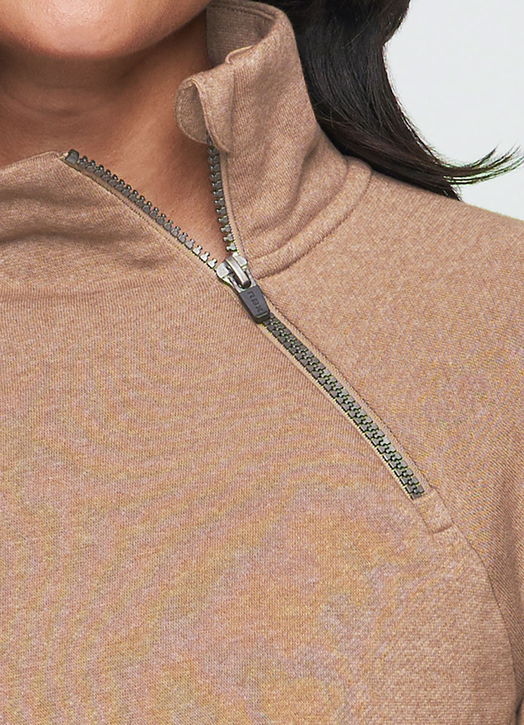 Ready To Roll Fleece Mock Neck Pullover