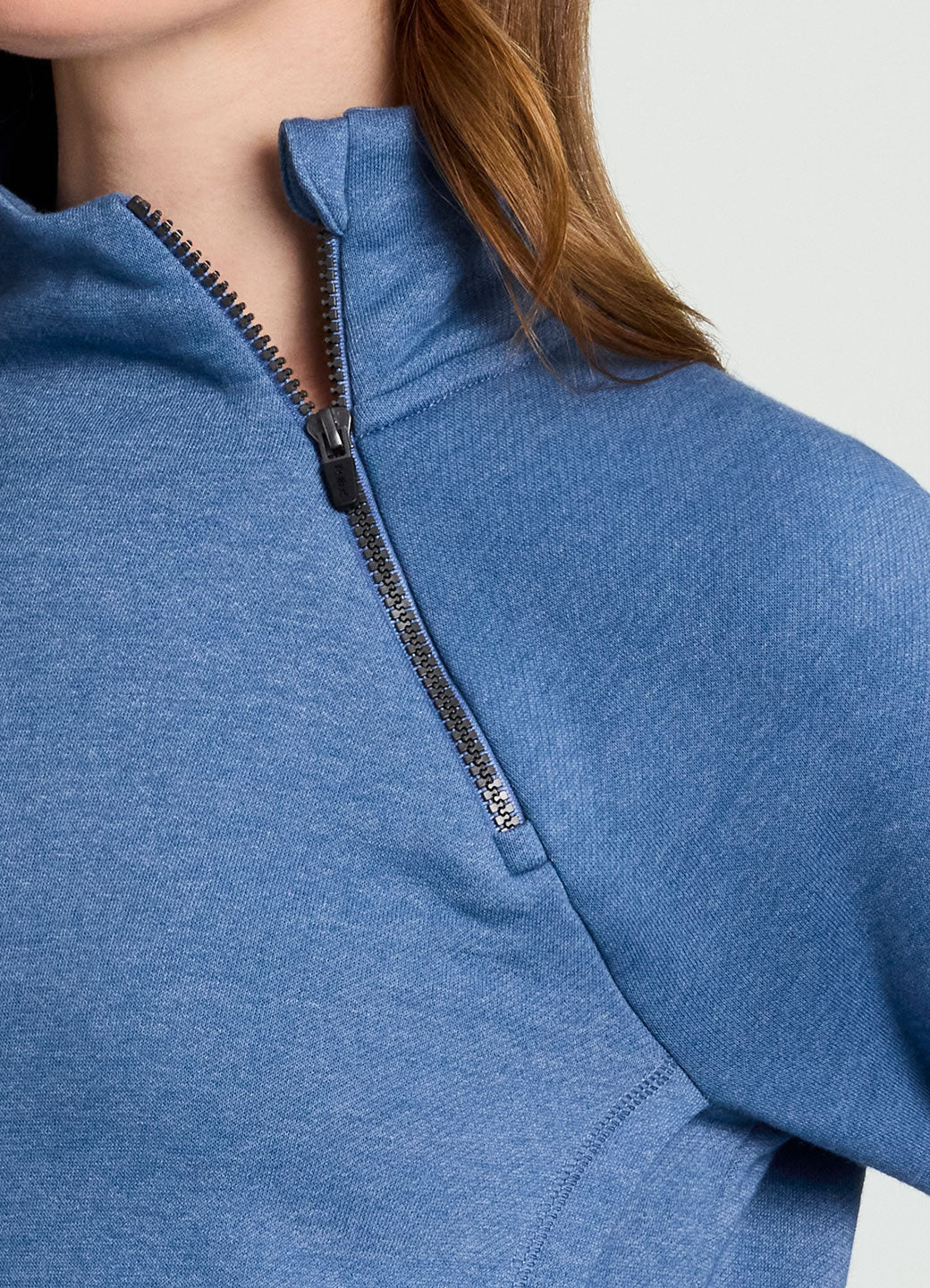 Ready To Roll Fleece Mock Neck Pullover