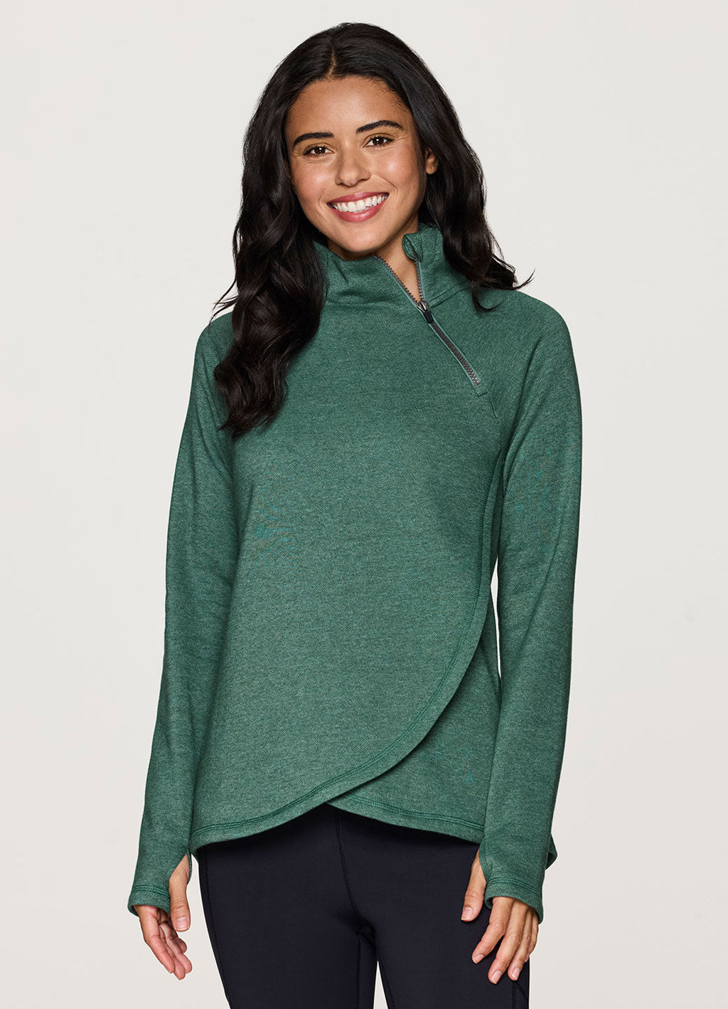 Ready To Roll Fleece Mock Neck Pullover