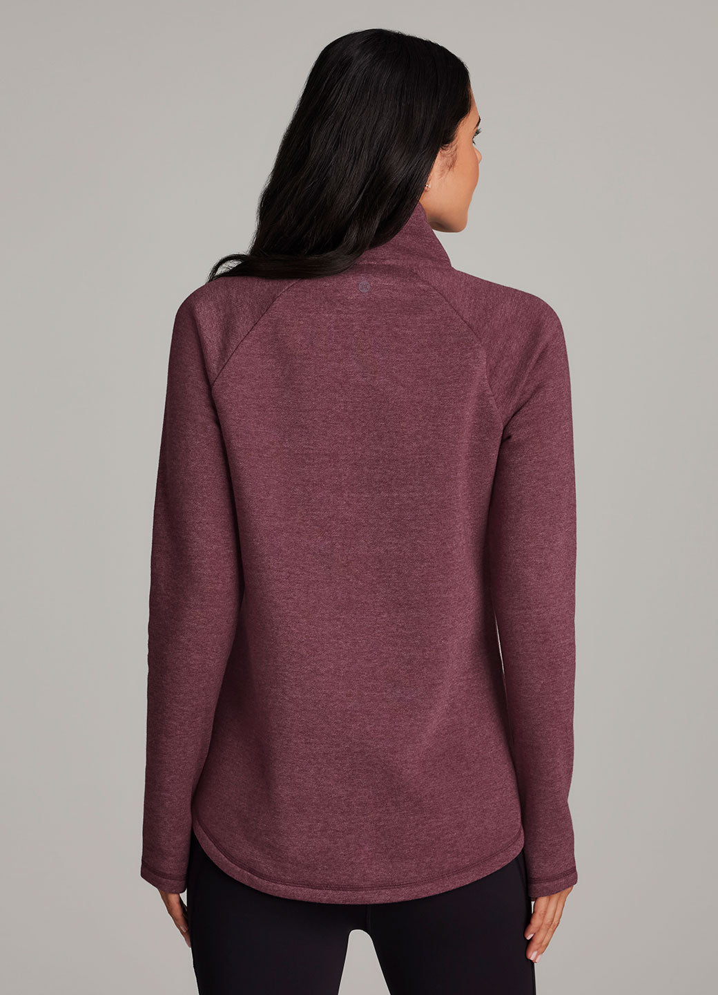 Ready To Roll Fleece Mock Neck Pullover