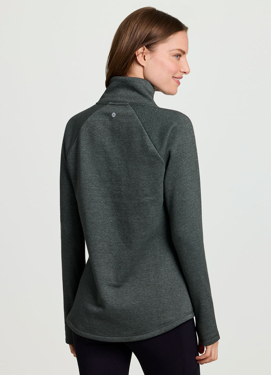 Ready To Roll Fleece Mock Neck Pullover
