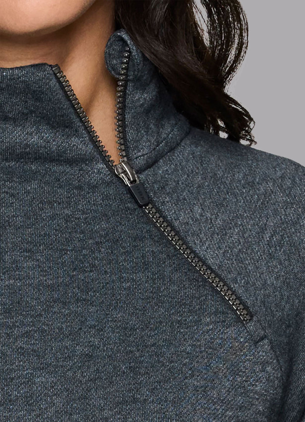 Ready To Roll Fleece Mock Neck Pullover