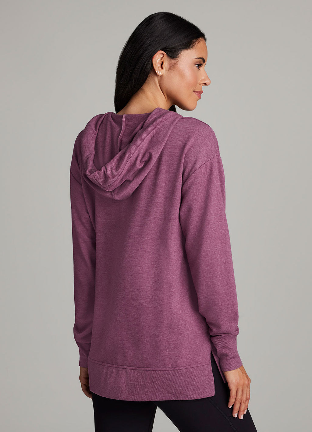 French Terry Hoodie Tunic