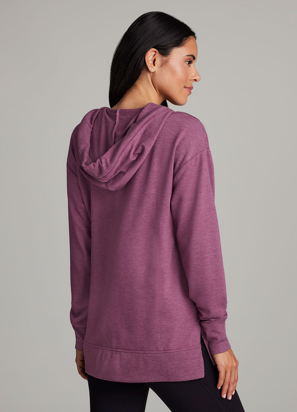 French Terry Hoodie Tunic