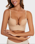 Low Cut U-Shaped Backless Bra