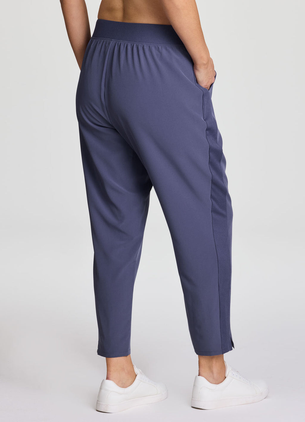 Plus City Stretch Ribbed Ankle Pant