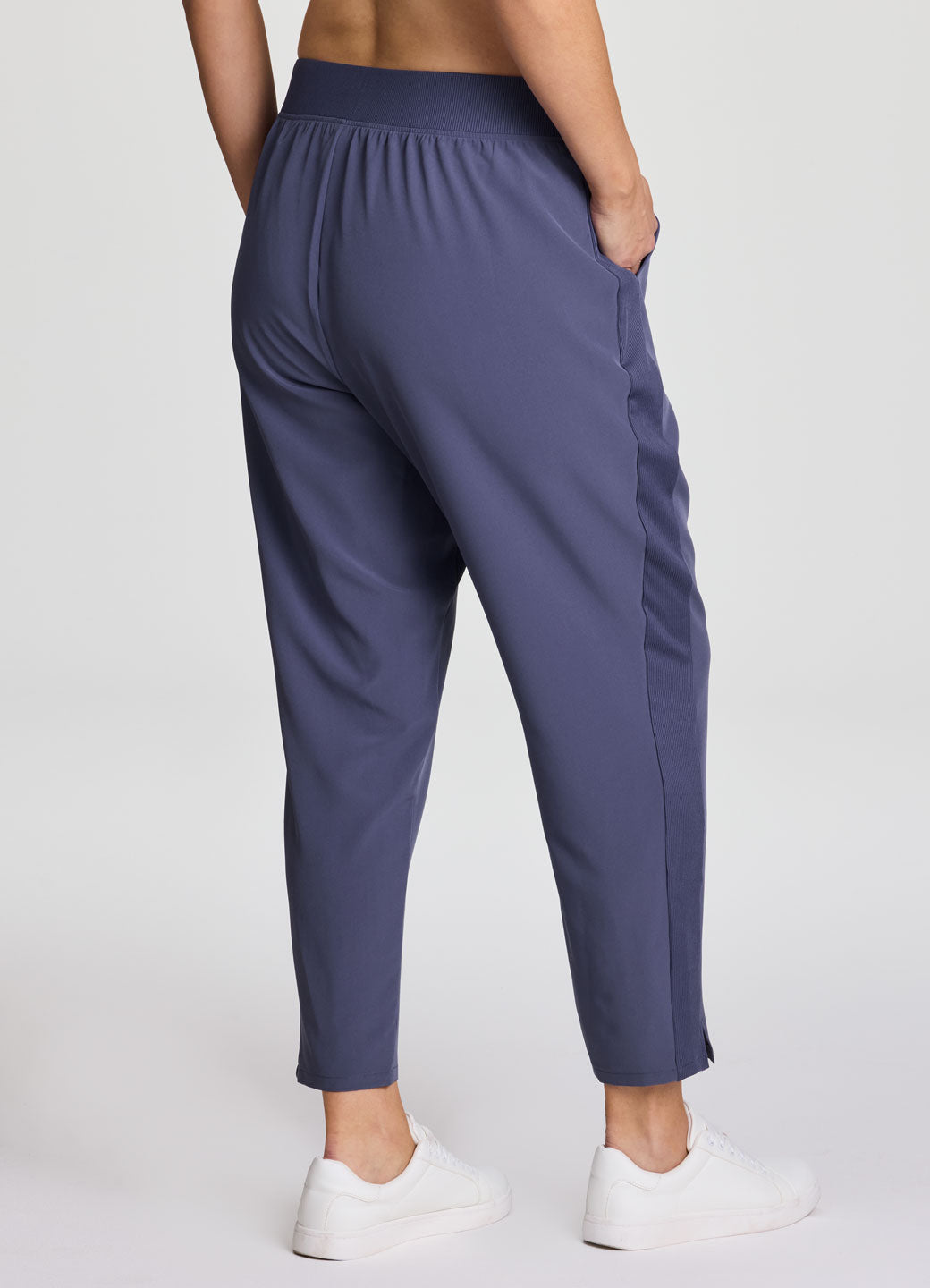 Plus City Stretch Ribbed Ankle Pant