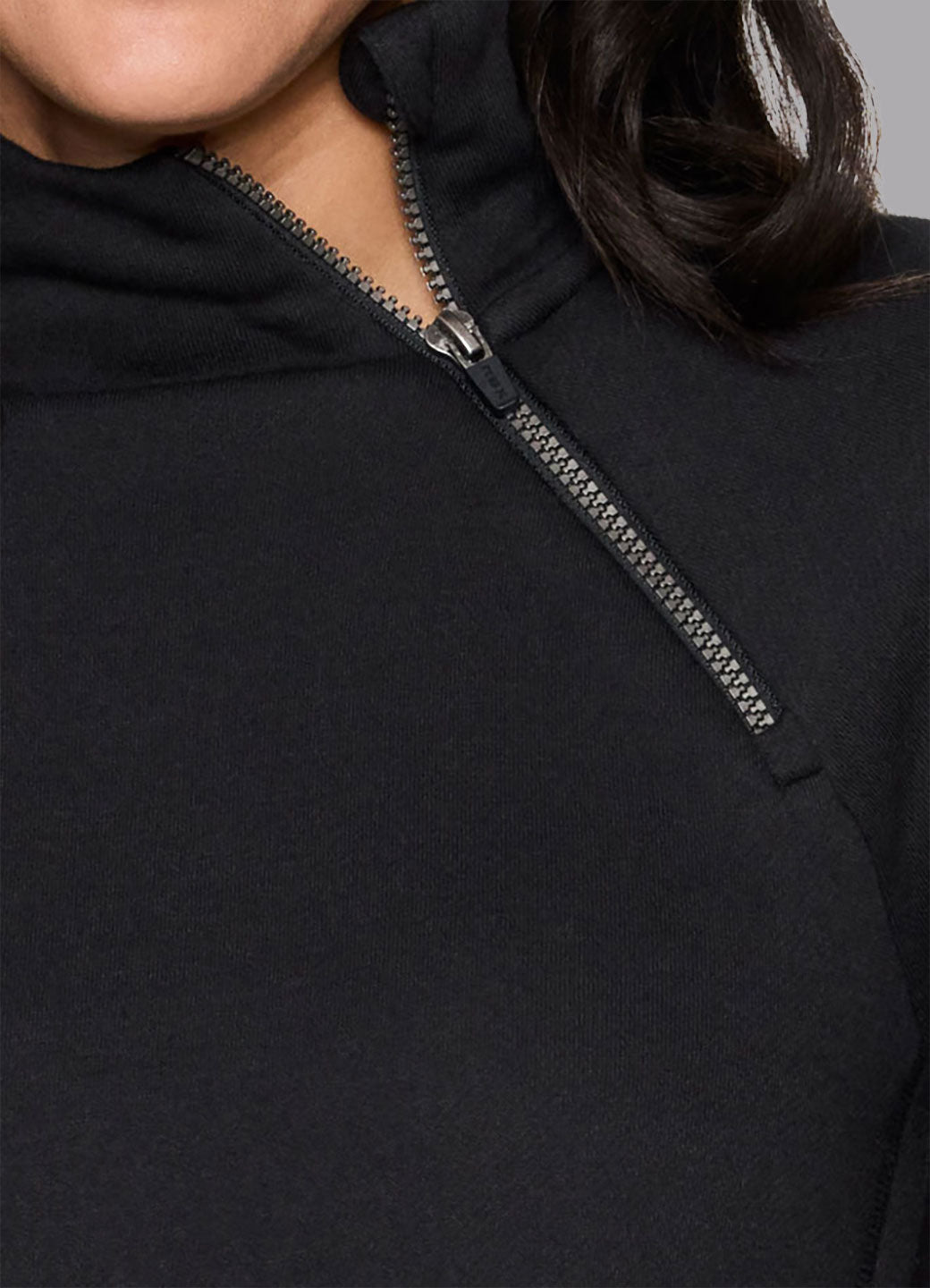Ready To Roll Fleece Mock Neck Pullover
