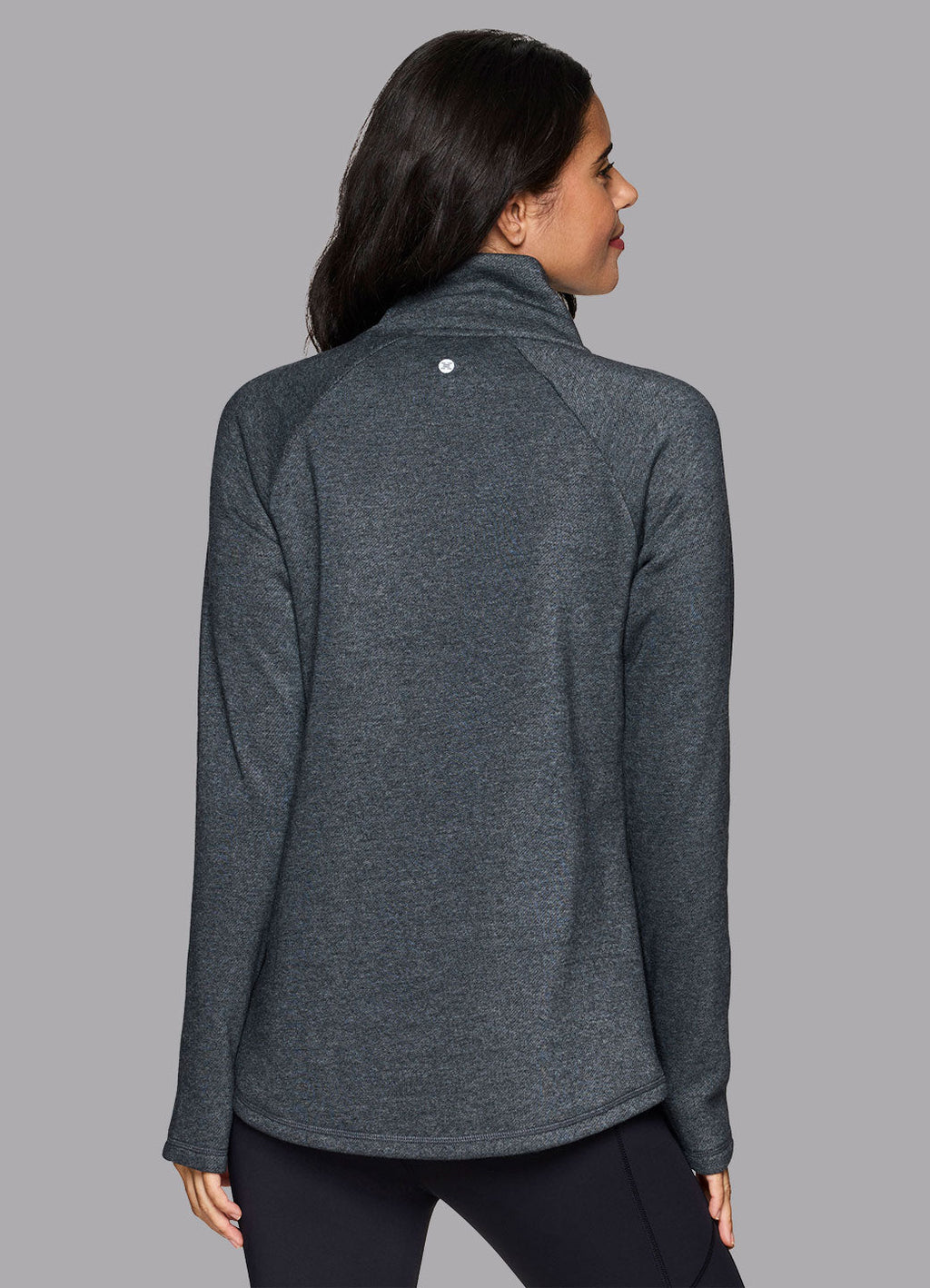 Ready To Roll Fleece Mock Neck Pullover